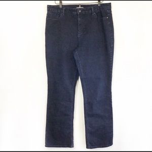 Dark Wash Bootcut Jeans size 16W